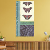 Dekorative Butterfly Brocade von Vision Studio Leinwanddruck (Insitu (Wohnzimmer))