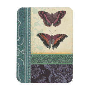 Dekorative Butterfly Brocade von Vision Studio Magnet