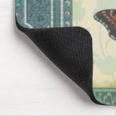 Dekorative Butterfly Brocade von Vision Studio Mousepad (Ecke)