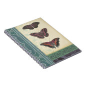 Dekorative Butterfly Brocade von Vision Studio Notizblock (Rechte Seite)