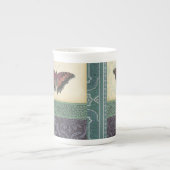 Dekorative Butterfly Brocade von Vision Studio Porzellantasse (Vorderseite)
