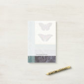 Dekorative Butterfly Brocade von Vision Studio Post-it Klebezettel (Auf Schreibtisch)