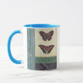 Dekorative Butterfly Brocade von Vision Studio Tasse (Links)