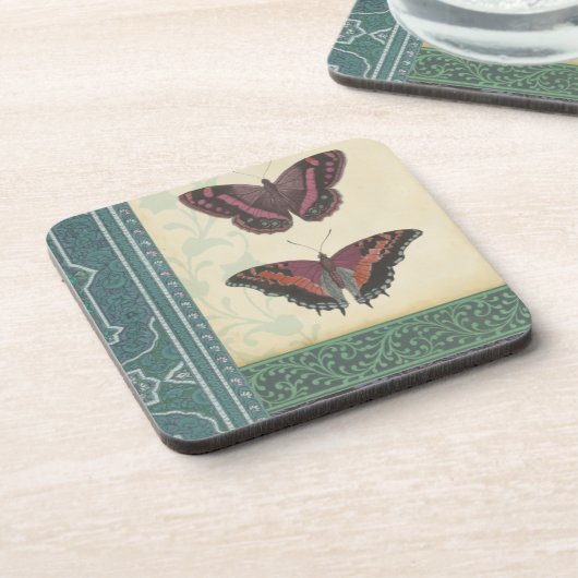 Dekorative Butterfly Brocade von Vision Studio Untersetzer (Linke Seite)