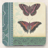 Dekorative Butterfly Brocade von Vision Studio Untersetzer (Vorderseite)