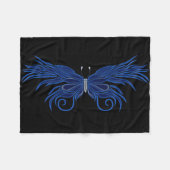 Dekorative Butterfly Fleece Blanket (Vorderseite (Horizontal))