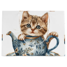 Dekorative Cat Gift Bags Große Geschenktüte
