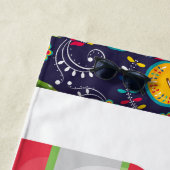 Dekorative Chili-Feier Strandtuch (Beispiel)