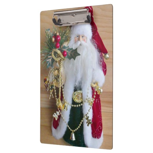 DEKORATIVE CHRISTMAS SANTA KLEMMBRETT (Links)