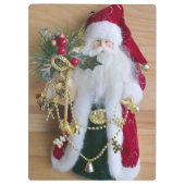 DEKORATIVE CHRISTMAS SANTA KLEMMBRETT (Rückseite)