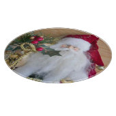 DEKORATIVE CHRISTMAS SANTA SCHNEIDEBRETT (Ecke)