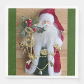 DEKORATIVE CHRISTMAS SANTA SERVIETTE (Vorderseite)