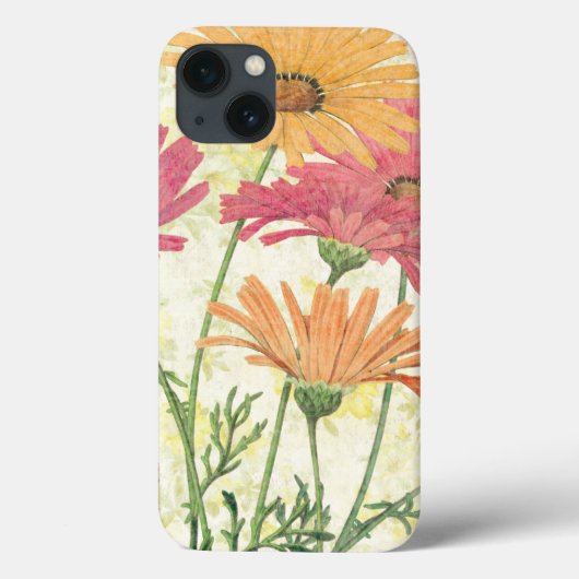 Dekorative Daisies Case-Mate iPhone Hülle (Rückseite)