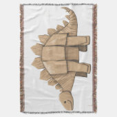 Dekorative Decke mit bezauberndem Cartoon-Dinosaur (Vorderseite Vertikal)