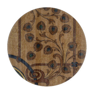 Dekorative Deco-Blumen Schneidebrett