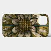 Dekorative Demaskrosette auf grauem Hintergrund Case-Mate iPhone Hülle (Rückseite (Horizontal))