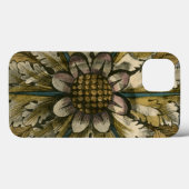 Dekorative Demaskrosette auf grauem Hintergrund Case-Mate iPhone Hülle (Rückseite (Horizontal))