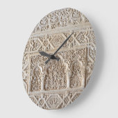 Dekorative Details aus der Alhambra Wall Uhr (Winkel)