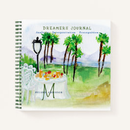 Dekorative Dreamers Journal Dream Analysis Notes Notizblock