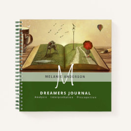 Dekorative Dreamers Journal Dream Analysis Notes Notizblock