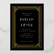 Dekorative Einladung zur Hochzeit an der Grenze