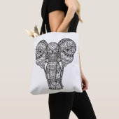 Dekorative Elefant-Art 2 Tasche (Von Nahem)