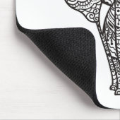 Dekorative Elefant-Art Mousepad (Ecke)