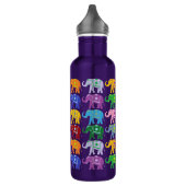 Dekorative Elefanten Edelstahlflasche (Links)