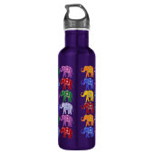 Dekorative Elefanten Edelstahlflasche (Rückseite)