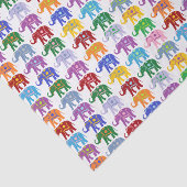 Dekorative Elefanten Seidenpapier (Ausschnitt)