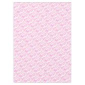 Dekorative Elegant Soft Powder Pink Wolken Tischdecke (Vorderseite)