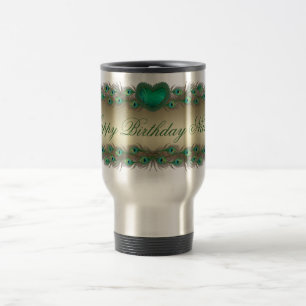 Dekorative elegante Fahnen-Tassen der alles Gute Reisebecher