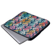 Dekorative Elemente, vielseitiges Musterdesign. Laptopschutzhülle (Vorne Knopf)