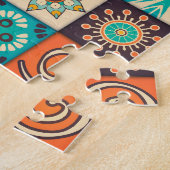 Dekorative Elemente: Vintag handGezeichnet Muster Puzzle (Seite)