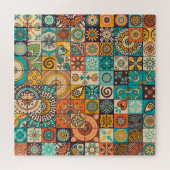 Dekorative Elemente: Vintag handGezeichnet Muster Puzzle (Horizontal)