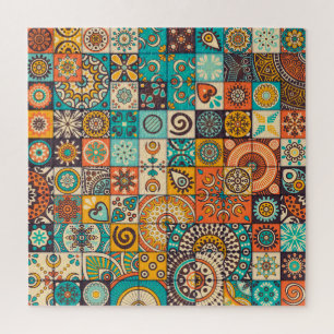 Dekorative Elemente: Vintage Handgezeichnetes Must Puzzle