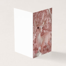 Dekorative Fairy Pink Holiday Deer