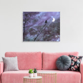 Dekorative Fantasy Crow Art Leinwanddruck (Insitu (Wohnzimmer))