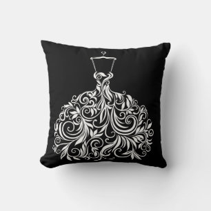 Dekorative Fashionista Pillow Kissen