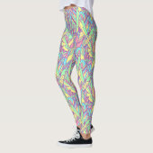 Dekorative Feathers Leggings (Links)