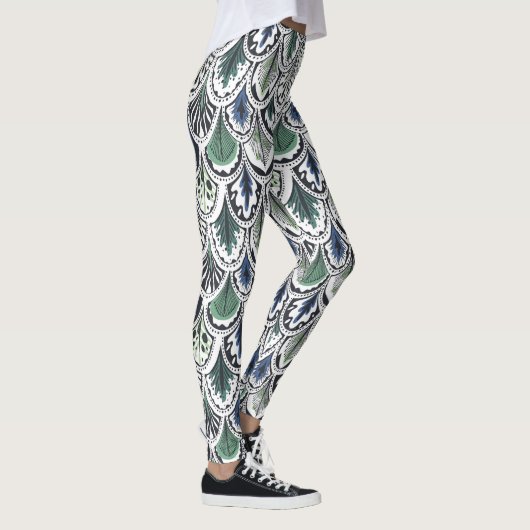 Dekorative Feathers Leggings (Rechts)