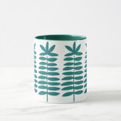 Dekorative Ferns - Hunter Green Tasse (Zentrum)