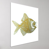 Dekorative Fish Foil Prints Foliendrucke (Ablage )