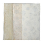 Dekorative Flächenmalerei in neutralen Farben Fliese (Vorderseite)