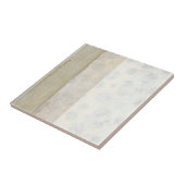 Dekorative Flächenmalerei in neutralen Farben Fliese (Seite)