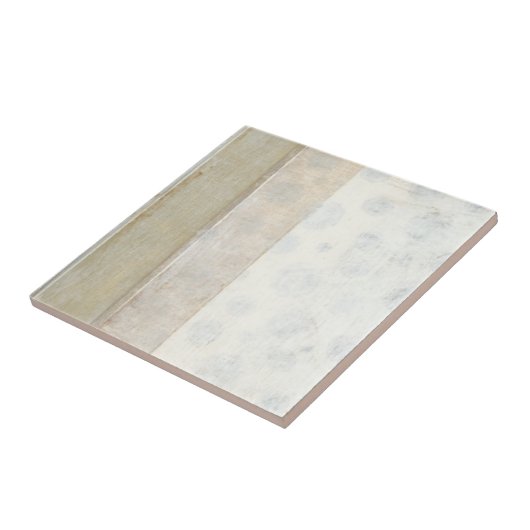 Dekorative Flächenmalerei in neutralen Farben Fliese (Seite)