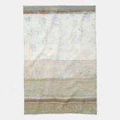 Dekorative Flächenmalerei in neutralen Farben Geschirrtuch (Vertikal)