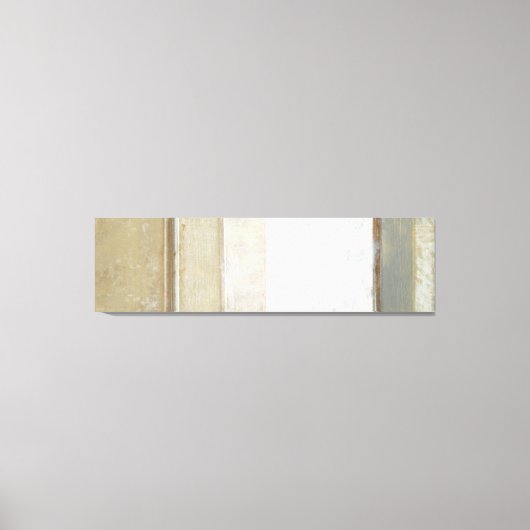 Dekorative Flächenmalerei in neutralen Farben Leinwanddruck (Vorderseite)