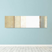 Dekorative Flächenmalerei in neutralen Farben Leinwanddruck (Insitu (Holzboden))