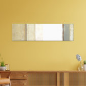 Dekorative Flächenmalerei in neutralen Farben Leinwanddruck (Insitu (Wohnzimmer))